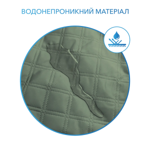 Матрас ватный водонипроницаемый 70х195 см ( +- 5 см). Photo 3