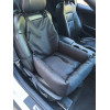 Автокресло-автогамак со съемным чехлом для собак и кошек Incor 50x50 см чёрный